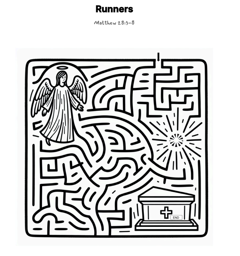 Runners maze